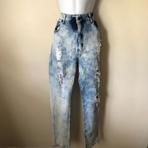 Distressed Jeans